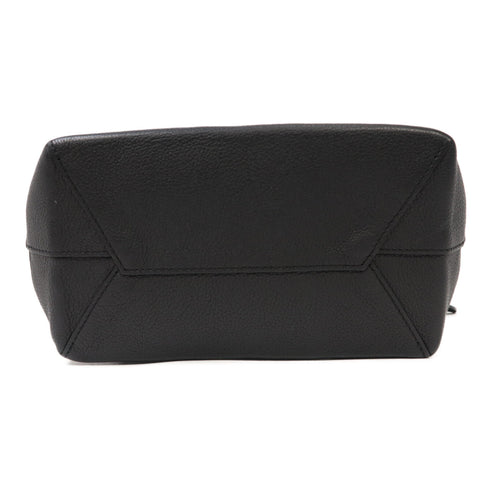 LOUIS VUITTON LV SHW Lock Me Backpack M41815 Calfskin Leather Black Noir