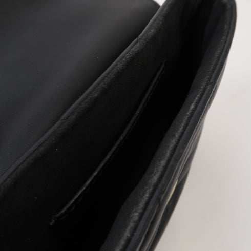 LOUIS VUITTON LV GHW New Wave 2 Way Bag M56461 Calfskin Leather Black