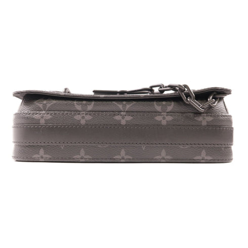 LOUIS VUITTON LV Steamer Shoulder Bag M45585 Monogram Eclipse Black