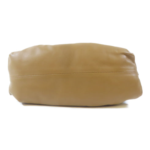 BOTTEGA VENETA BV GHW Chain Shoulder Handbag Calfskin Leather Brown