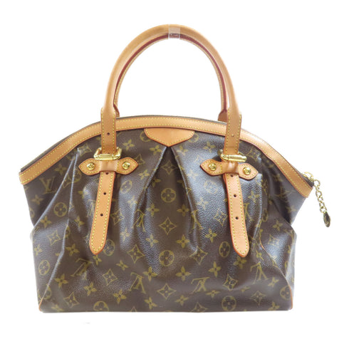 LOUIS VUITTON LV GHW Tivoli GM Shoulder Bag M40144 Monogram Brown v4