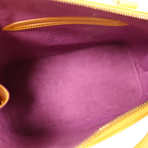 LOUIS VUITTON LV GHW Alma Handbag M52149 Epi Leather Yellow