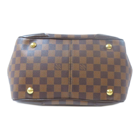 LOUIS VUITTON LV GHW Verona PM 2 Way Bag N41117 Damier Ebene Brown