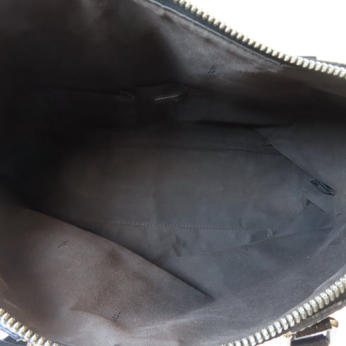 FENDI SHW Shoulder Handbag Leather Black