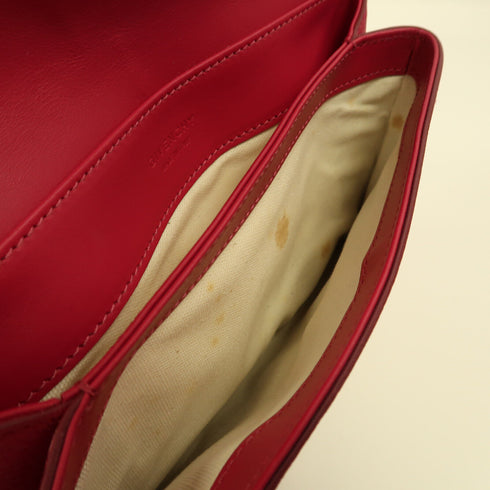 GIVENCHY SHW Crossbody Shoulder Bag BB05462784 Calfskin Leather Pink/White