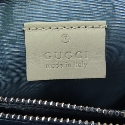GUCCI GG SHW Sega Mini Shoulder Bag Calfskin Leather White