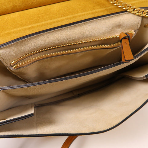 Chloe GHW Faye Shoulder Bag Calfskin Leather