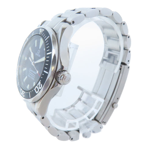 OMEGA Seamaster Automatic Movement Watch 2262.5 Stainless Steel Black #16.5cm