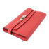 HERMES PHW Kelly Wallet Chevre Leather Red