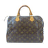 LOUIS VUITTON LV GHW Speedy 30 Handbag M41526 Monogram Brown v1