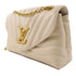 LOUIS VUITTON LV GHW New Wave Chain Bag Shoulder Crossbody Handbag Leather Beige