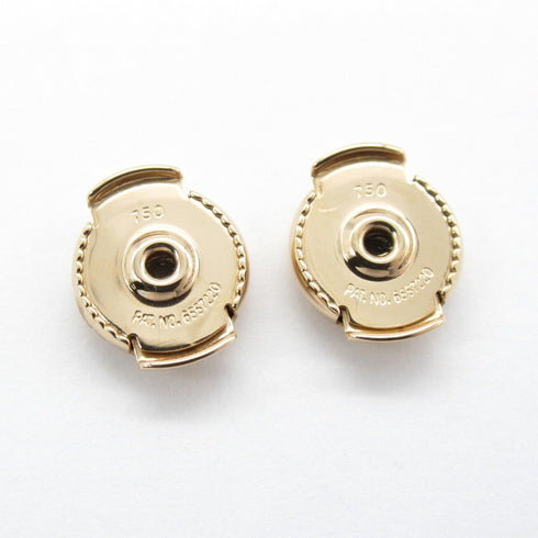 HERMES Chaine d'Ancre Earrings 18K Pink Gold