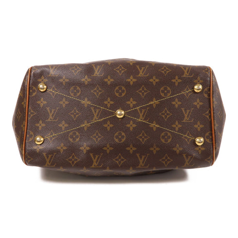 LOUIS VUITTON LV GHW Tivoli GM Shoulder Bag M40144 Monogram Brown v14