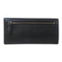 PRADA Long Wallet Calfskin Leather Black/Yellow