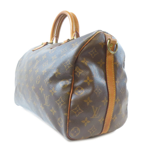 LOUIS VUITTON LV GHW Speedy Bandouliere 35 2 Way Bag M41111 Monogram Brown