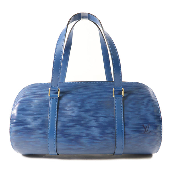 LOUIS VUITTON LV Soufflot Handbag M52225 Epi Blue