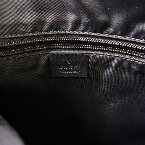 GUCCI GG SHW Shoulder Bag PVC Coated Canvas 322279 Black