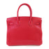 HERMES PHW Handbag Clemence Leather