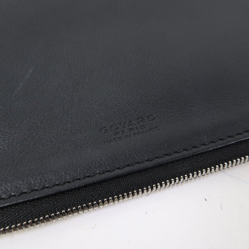 GOYARD SHW Sainte-Marie MM Clutch Bag Coated Canvas Black