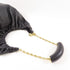 LOEWE GHW Squeeze Chain Shoulder Bag A914NCHX01 Calfskin Leather Black