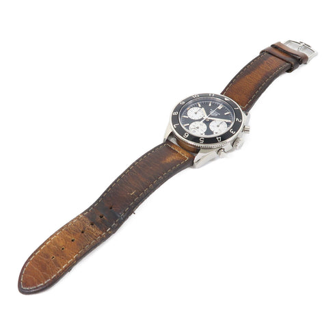 TAG HEUER Autavia Automatic Watch CBE2110 Stainless Steel Black