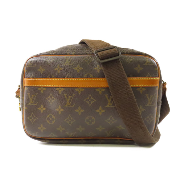 LOUIS VUITTON LV GHW Reporter PM Shoulder Bag M45254 Monogram Brown v12