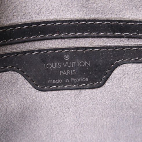 LOUIS VUITTON LV GHW Soufflot Shoulder Bag M52222 Epi Black
