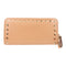 Valentino GHW Long Wallet KWOP0645BOL Leather Beige