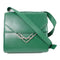 BOTTEGA VENETA BV SHW The Clip Shoulder Bag Calfskin Leather Green
