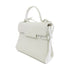Delvaux SHW Tempete 2way Shoulder Bag Lambskin Leather White