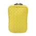 BOTTEGA VENETA BV Coin Case Intrecciato Leather Yellow