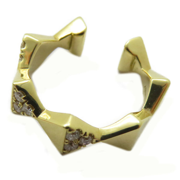 FINE JEWELRY 0.04ct Diamond Ear Cuff 18K Yellow Gold