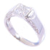 JEWELRY Diamond Ring US#7.25 PT900 Platinum