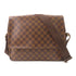 LOUIS VUITTON LV GHW Shelton MM Shoulder Bag N41149 Damier Ebene Brown
