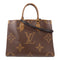 LOUIS VUITTON LV GHW On The Go MM 2 Way Shoulder Bag M45321 Monogram Giant Brown