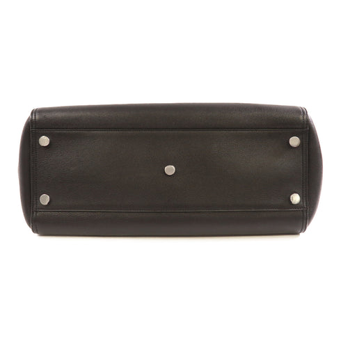 SAINT LAURENT YSL SHW 2 Way Shoulder Bag Calfskin Leather