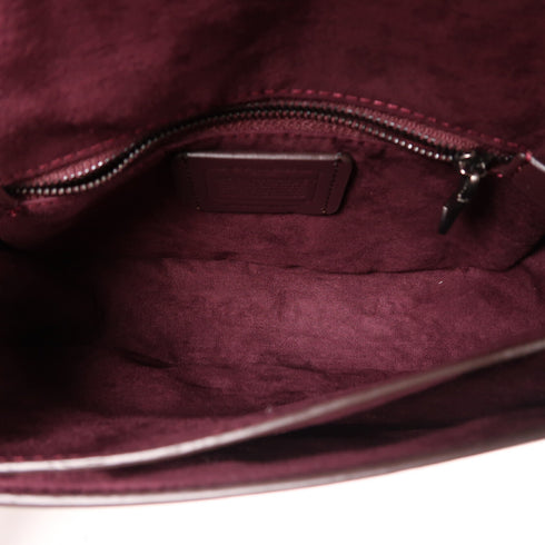 COACH Shoulder Bag G2020-C0749 Calfskin Leather Grey