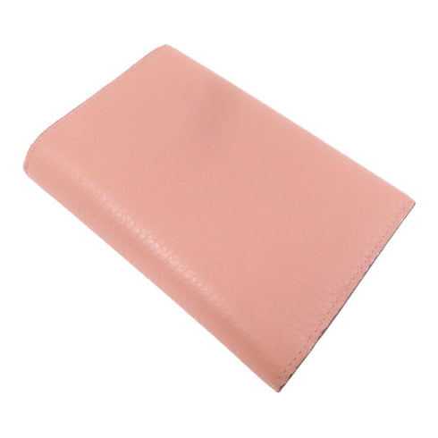 LOUIS VUITTON LV SHW Capucines Compact Wallet M62156 Leather Pink