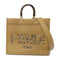 FENDI GHW Sunshine Tote 2 Way Shoulder Bag Handbag 8BH386 Calfskin Leather Brown