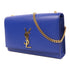 YVES SAINT LAURENT YSL GHW Kate Medium Chain Shoulder Bag Calfskin Leather