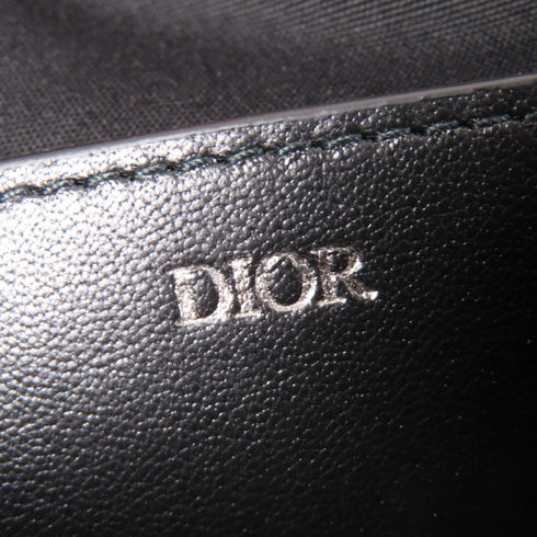 Christian Dior CD SHW A5 FLAT CASE Clutch Bag Canvas Blue