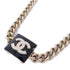 CHANEL CC Necklace Accessories Metal Black Gold v1