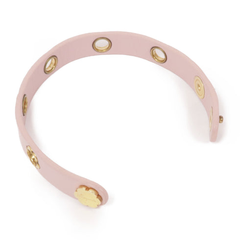 Salvatore Ferragamo Bracelet Metal/Leather Pink