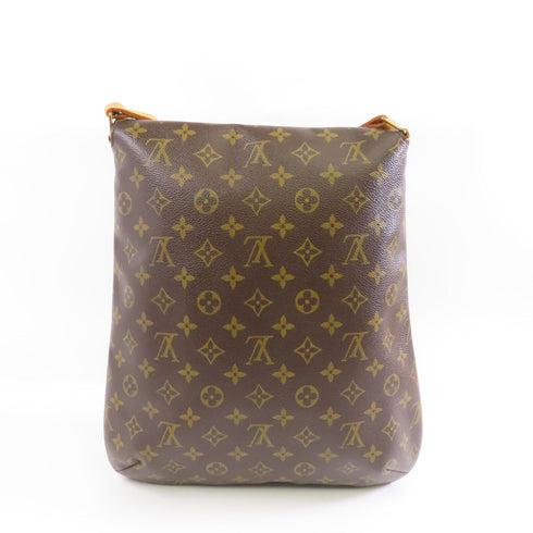 LOUIS VUITTON LV GHW Musette GM Shoulder Bag M51256 Monogram Brown