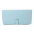 HERMES PHW Bearn Wallet Bleu Veau Epsom Leather Atoll Light Blue