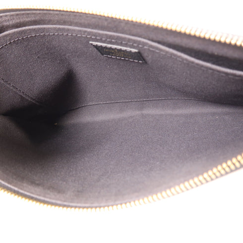 LOUIS VUITTON LV GHW Daily Pouch Clutch Bag M62937 Monogram Empreinte Black