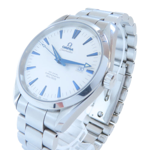 OMEGA Seamaster Aqua Terra Automatic Watch 2502.33 Stainless Steel White