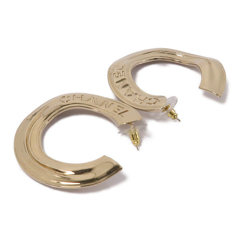 CHANEL CC Earrings Accessories Metal Gold v1