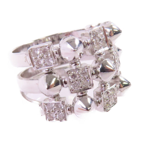 FINE JEWELRY Diamond Ring US#6.25 18K White Gold