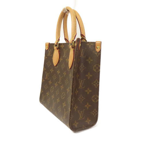 LOUIS VUITTON LV GHW Sac Plat BB 2 Way Shoulder Bag M46265 Monogram Brown v2